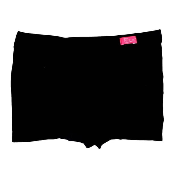Bóxer Body Siluette para Mujer, Largo Negro Talla M