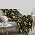 thumbnail image 2 of Yibo Plush Animal Print Blanket Flannel Soft and Comfortable Anti-static Bed Sofa Blanket, 2 of 9