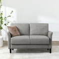thumbnail image 6 of Zinus Jackie 2-Seater Loveseat, Soft Grey, 6 of 8