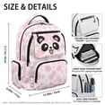 thumbnail image 5 of Chririnla Watercolor Cherry Blossom Print with Gradient Effect Lightweight School Backpack with Soft Soft Padded Elementary Backpack, Waterproof 17 Inch Shoulder Bookbag for Elementary School Casual, 5 of 9