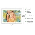 thumbnail image 2 of Beloved Child (Ke Keiki Milimili) - Hawaiian Mother and Baby - From an Original Watercolor Painting by Janet Stewart - Japanese Unryu Rice Paper Art Print (Unframed) 12 x 16 in, 2 of 4