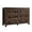 Retro Brown, variant on CHITOOMA Wooden Dressers for Bedroom 6 Drawer Adult, 47.2" Storage Cabine with Double Handle, Chest of Drawers for Living Room Hallway, Walnut