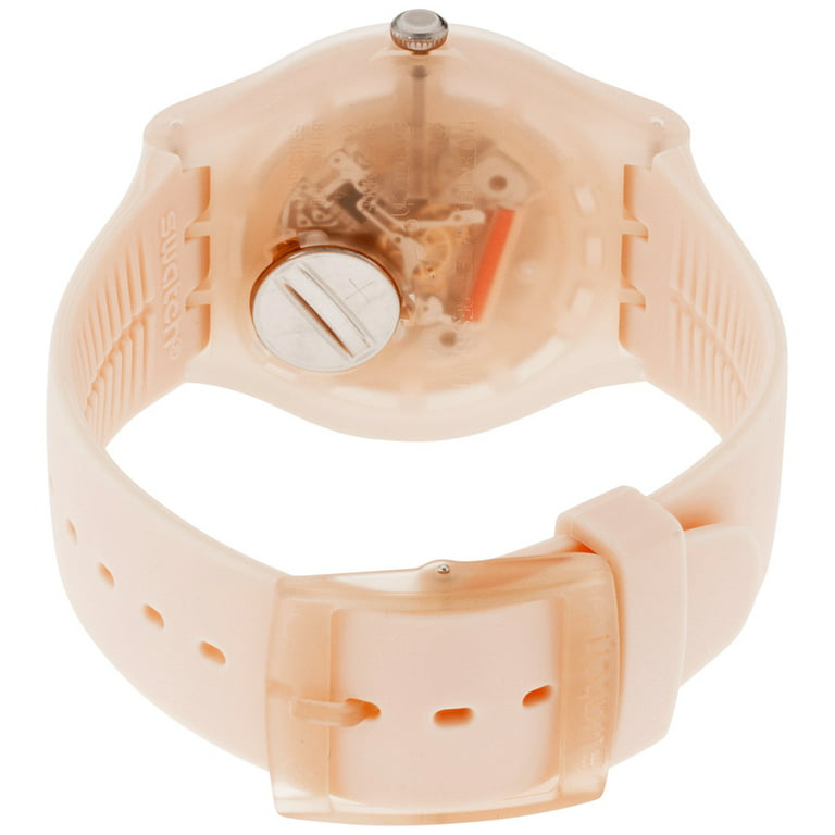 Reloj Swatch Mujer Rosa Originals Rebel Suot700 Silicona Wr