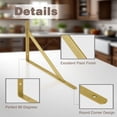 thumbnail image 4 of Heavy Duty Shelf Brackets Triangle Shelving Brackets Right Angle Wall Mounted Shelf Supporters Set of, 4 of 6