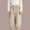 Beige-09, variant on Sakuulaan Kids Plaid Pants Elastic Waist Cuffs Loose Casual Trousers 0-12 Years