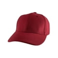 thumbnail image 1 of TopHeadwear Casquette de Baseball Vierge pour Enfants, Rouge, 1 of 2