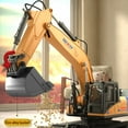 thumbnail image 5 of Fridja Large Remote Control Alloy Excavator Toy with 800mAh Battery, 2.4GHz RC Construction Vehicle, 5 of 6
