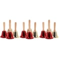thumbnail image 2 of EXHUMKY 12-Piece Metal Hand Bells Set with Clear, Bright Sound for Christmas, Holiday Parties, Festive and Seasonal Celebrations, 2 of 6