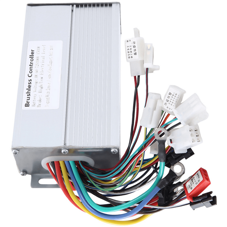 48V 60V 64V 72V 1000W 1500W Electric Controller 12 Tube Dual
