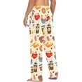 thumbnail image 6 of Top-kevin Men's Pajama Bottoms Pumpkin Spice Coffee Mens Pajama Pants Donut Cake Cotton Pj Bottoms Sleepwear Lounge Pants, 6 of 7
