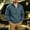 Blue, variant on Men's Half Zip Stand Collar Anorak Jacket Multi Zipper Pocket Lightweight Windproof Outdoor Pullover Tops for Hiking Travel Brown XS