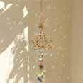 thumbnail image 5 of Flower Suncatchers with Crystal for Window Prism Garden Decorations Flower Ornaments Sunlight Reflection, 5 of 8