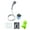 Blue, variant on Portable Camping Shower Pump Rechargeable Electric Shower Pump Outdoor Handheld Shower Head Sprayer Easy to Use
