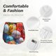 thumbnail image 4 of Balery Easter Eggs Pantalones cortos deportivos para mujer con forro y dos bolsillos, elásticos, para entrenamiento, gimnasio, yoga-X-Large, 4 of 7