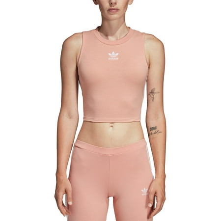 Adidas Womens Crop Fitness Tank Top