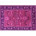 thumbnail image 1 of Ahgly Company Indoor Rectangle Oriental Pink Industrial Area Rugs, 7' x 10', 1 of 4