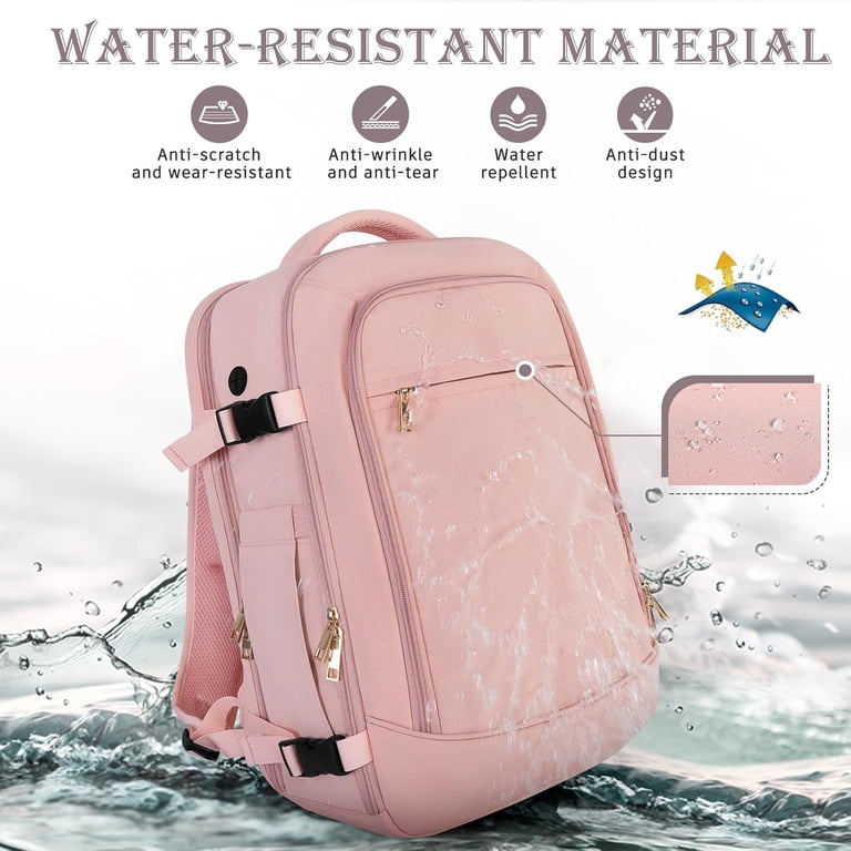 Dwelke Extra Large Travel Backpack for Women as Person Item 