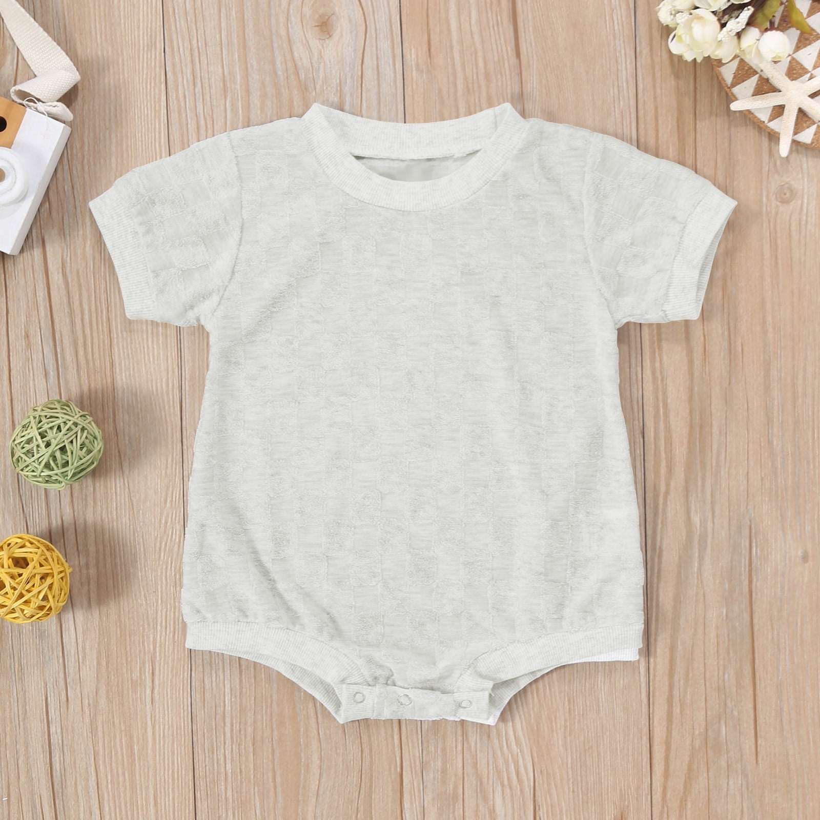 JHLZHS Toddler Boy Outfits 2T Casual Boys Girls Short Sleeve Plaid Romper Bodysuits Clothes Baby Girl Outfits 3-6 Months Organic Cotton Knitted Baby Boy Outfits
