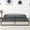 10 Inch Black, variant on Queen Size Platform Bed Frame, 10-Inch Storage Space, Heavy-Duty Steel Slats, Arch Design, No Box Spring Needed, Noise-Free, Black
