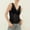 Black, variant on Long Length Lace Backless Bra With Built In Pads For Women Breathable And Thin For Summer Stretch Top Women Adjustable Tops for Women 2 Tee Camisole Fashion Tops Women Athletic High Neck Tops for