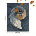 thumbnail image 3 of Nautilus Shell Abstract Gold Line Art Canvas Print, Suitable for Living Room, Bedroom, Office, Hotel, Hallway, 3 of 8