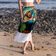 thumbnail image 6 of Chameleon Chiffon Summer Beach Dress with Polyester Straps for Women, 6 of 6