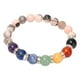 thumbnail image 1 of Pulsera De Chakra Cuerda Elástica Alivio Del Estrés Relajante Pulsera De Cuentas Estrechamente Conectada Para Meditación Fiesta Curación Rosa, 1 of 5