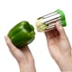 thumbnail image 3 of Descorazonador de pimienta Chef'n QuickCore de acero inoxidable, 3 of 8