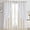 Ivory, variant on White Blackout Curtains with Sheer Overlay Thermal Insulated Mix & Match Double Layer Window Panels for Bedroom Living Room Drape Sewn with Tiebacks Grommet Top 52" Wx84 Lx2