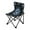 Explosion of Blue Ink, variant on 600D Oxford Camping Chair Portable Foldable Chair Supports 220 lbs for Picnic, Fishing, Backpacking Explosion Of Blue Ink