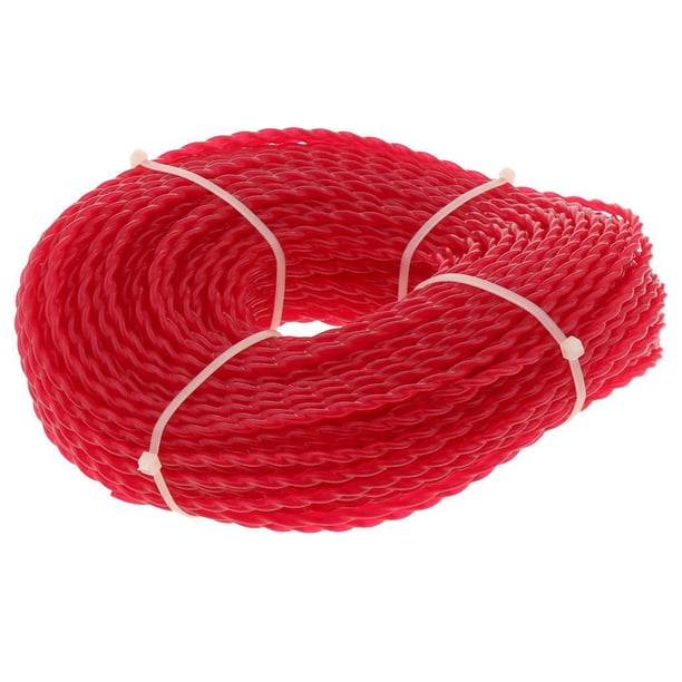 Riwesomey Desbrozadora universal, cortadora de césped, cortadora de césped, cuerda de línea Vehículos, repuestos y accesorios Mis Forma de giro 60m
