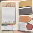 thumbnail image 3 of Sticky Notes Set Colourful And Fun Notepad Pencil Shaped Sticky Notes Cute Sticky Notes Themed Stickers For Organising, Planning, And Notes, 3 of 7