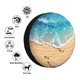 thumbnail image 4 of Fotbe Tropical Beach With Starfish Funda de Llanta de Repuesto con Estampado, Engrosada, Ajuste Universal para Jeep, Remolque, RV, SUV, Camión-15 inch, 4 of 6