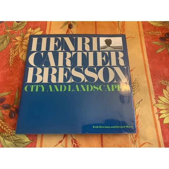 Pre-Owned Henri Cartier-Bresson: City and Landscapes (Hardcover) by Henri Cartier-Bresson, Erik Orsenna, Gerard Mace