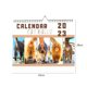 thumbnail image 3 of 2023 Funny Cats Hip Calendarios de pared 12 meses Bobina Calendario anual Decoración de pared Tmvgtek Para estrenar, 3 of 5