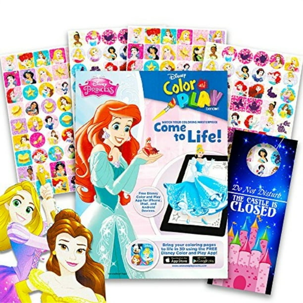 Download Disney Princess Coloring Book And Sticker Chart Super Set Bundle Disney Princess Coloring Book With Disney Princess Stickers Separately Licensed Sticker Reward Chart Walmart Com Walmart Com