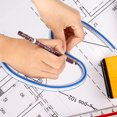 thumbnail image 3 of Flexible Curve Ruler Measurement Tool for Drawing Painting Graphics and Garment Design (30cm), 3 of 5