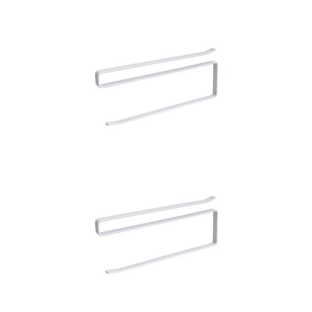Toystoory Portarrollos de papel de acero al carbono Portarrollos de repuesto portátil para armario Type1 NO1