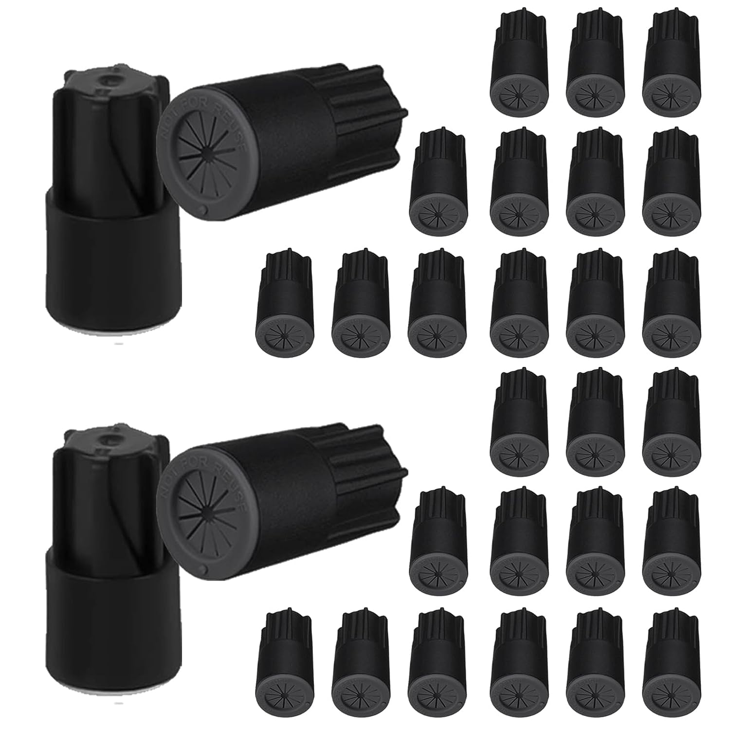 25 Pcs Waterproof Wire Electrical Connectors Outdoor Splice Terminal