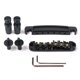 thumbnail image 4 of Roller Saddle Puente Tailpiece Para GB LP Guitar Parts-Black Sunnimix Puente de guitarra eléctrica LP, 4 of 7