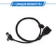 thumbnail image 5 of Sensores de posición del cigüeñal de metal plástico negro de 1 Pc para VW Golf IV Hatchback 1.4 16V 1997-2004, 5 of 6