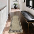 thumbnail image 6 of Washable Kitchen Runner Rug 2x5 ft, Modern Vintage Soft Low Profile Non Slip Rug with PVC Backing, Farmhouse Vintage Carpet for Kitchen Sink, Hallway, Laundry Room, 6 of 6