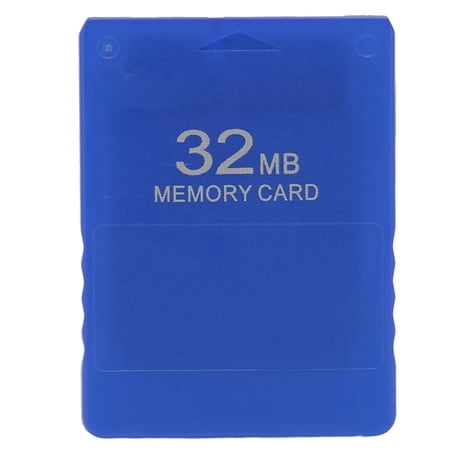 Gaming Memory Card, Recording Prompt Professional External FMCB1.966 Game Console Data Card For Red Blue
