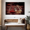 thumbnail image 3 of Elephant Stock Pouring Red And White Wine Wall Art - Food And Drink Canvas Canvas - 51" x 34", 3 of 8