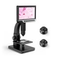 thumbnail image 4 of Cámara de microscopio digital industrial con pantalla IPS de 7 pulgadas Inskam315, cámara multipropósito de 0 a 2000 aumentos, herramienta de reparación de relojes, 4 of 10