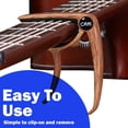 thumbnail image 2 of LiLiang Wood Color Trigger Capo for Acoustic, Electric and Classical Guitars, 2 of 6
