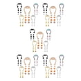 thumbnail image 1 of Guardoinrt Xiangbala Magnetic Fake Septum Nose Rings Hoop for Women Chic and Sophisticated Bright 5 Color 5Set, 1 of 6