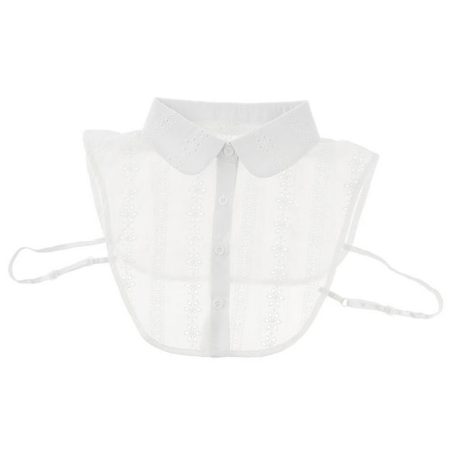 Disfraz Desmontable Falso Falso Falso de Media para Mujer Collar Desmontable