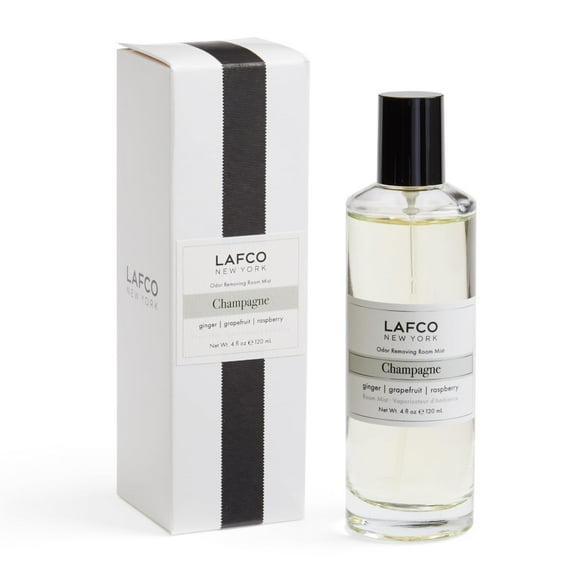 Room Mist LAFCO New York Champagne, eliminador de olores, 120 ml