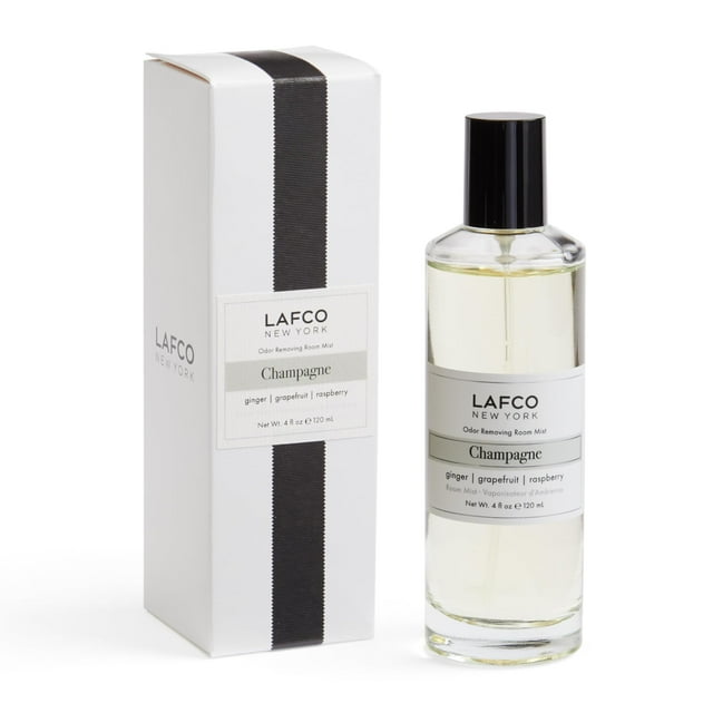Room Mist LAFCO New York Champagne, eliminador de olores, 120 ml